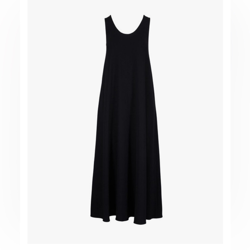 CO COLLECTION ION Black Sleeveless WOMEN'S Dress Sz L Pockets